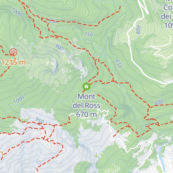 Map of Mont del Ross