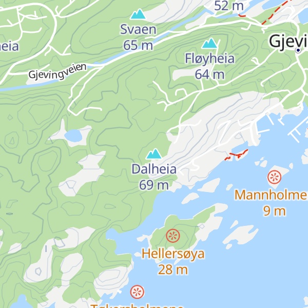 Map of Dalheia