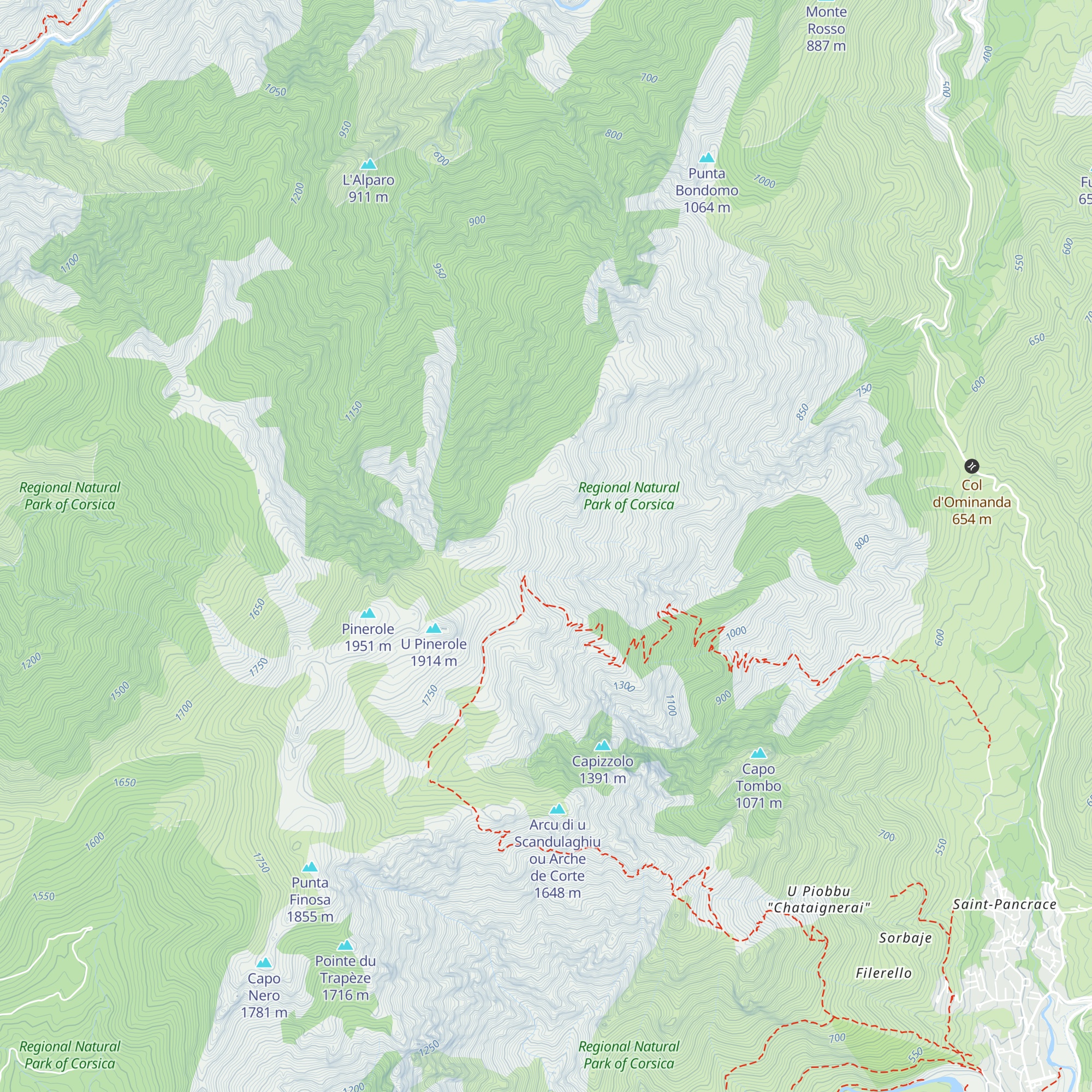 Bergerie de Pasturicciola map