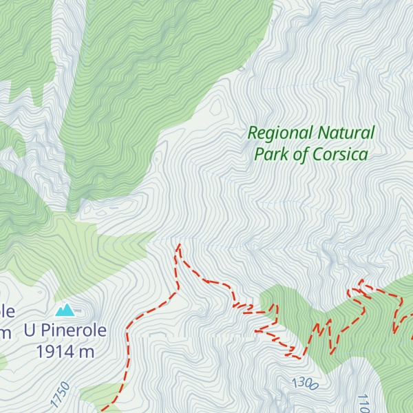 Map of Bergerie de Pasturicciola