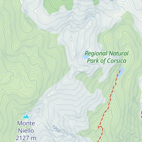 Map of Punta Capanella