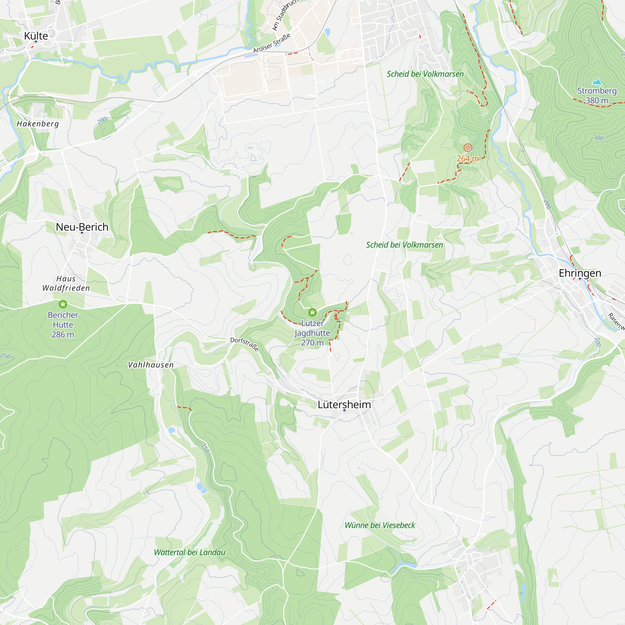 Lützer Jagdhütte map