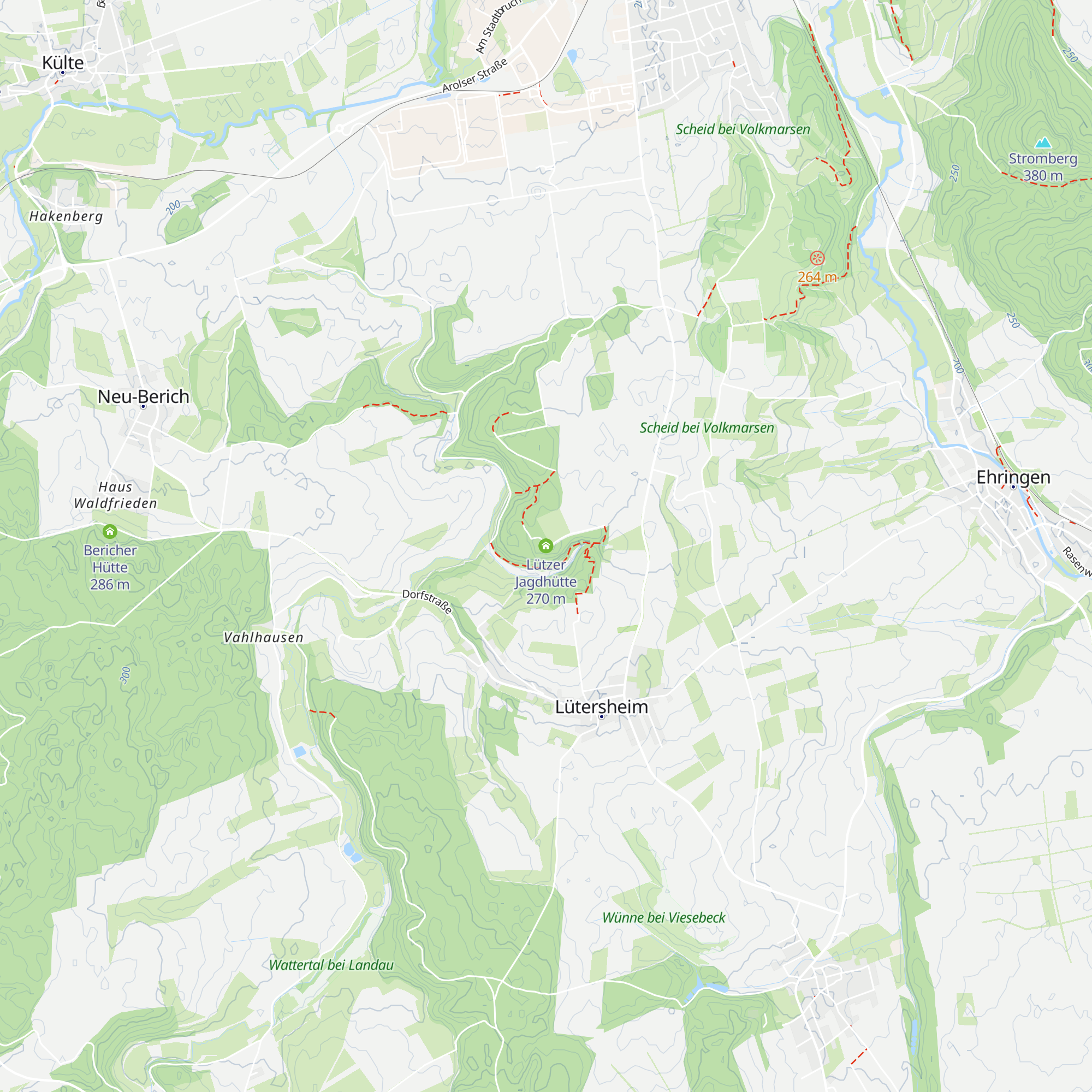 Lützer Jagdhütte map