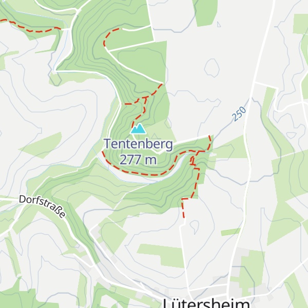 Map of Lützer Jagdhütte