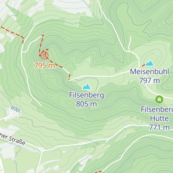 Map of Filsenberg