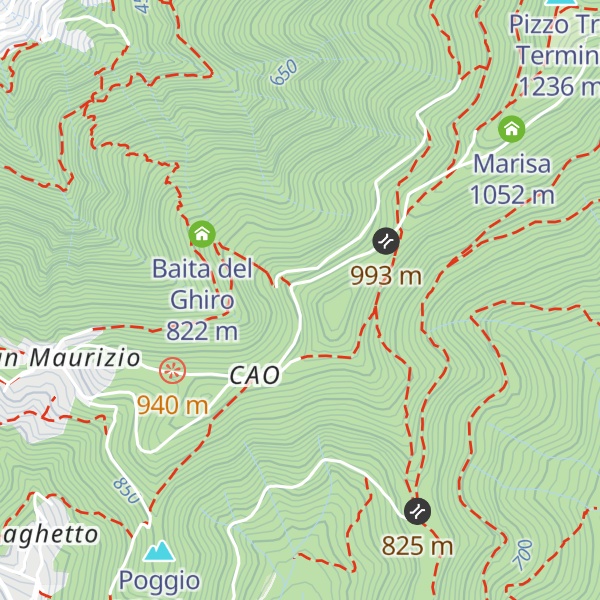 Map of Baita Celeste