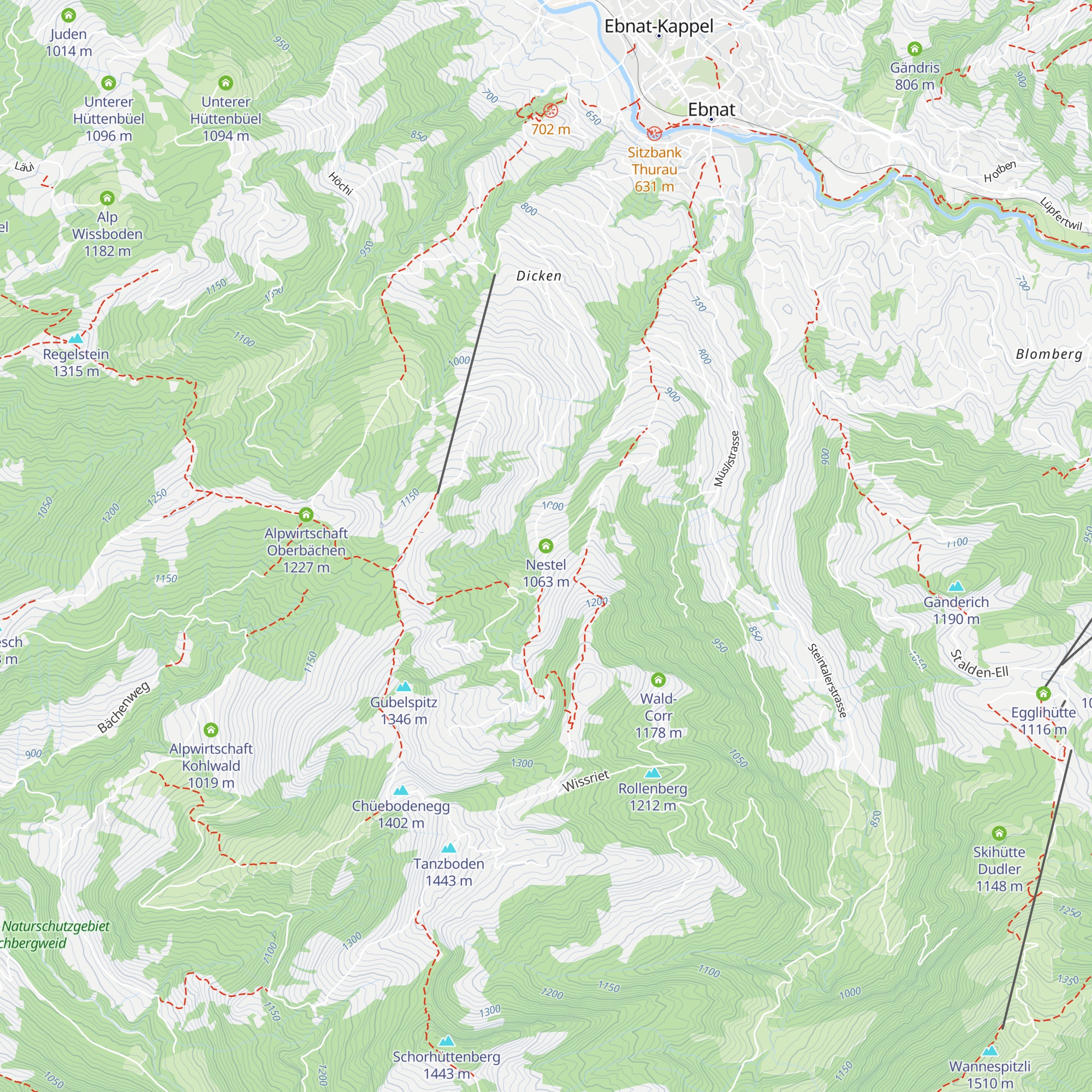 Nestel map
