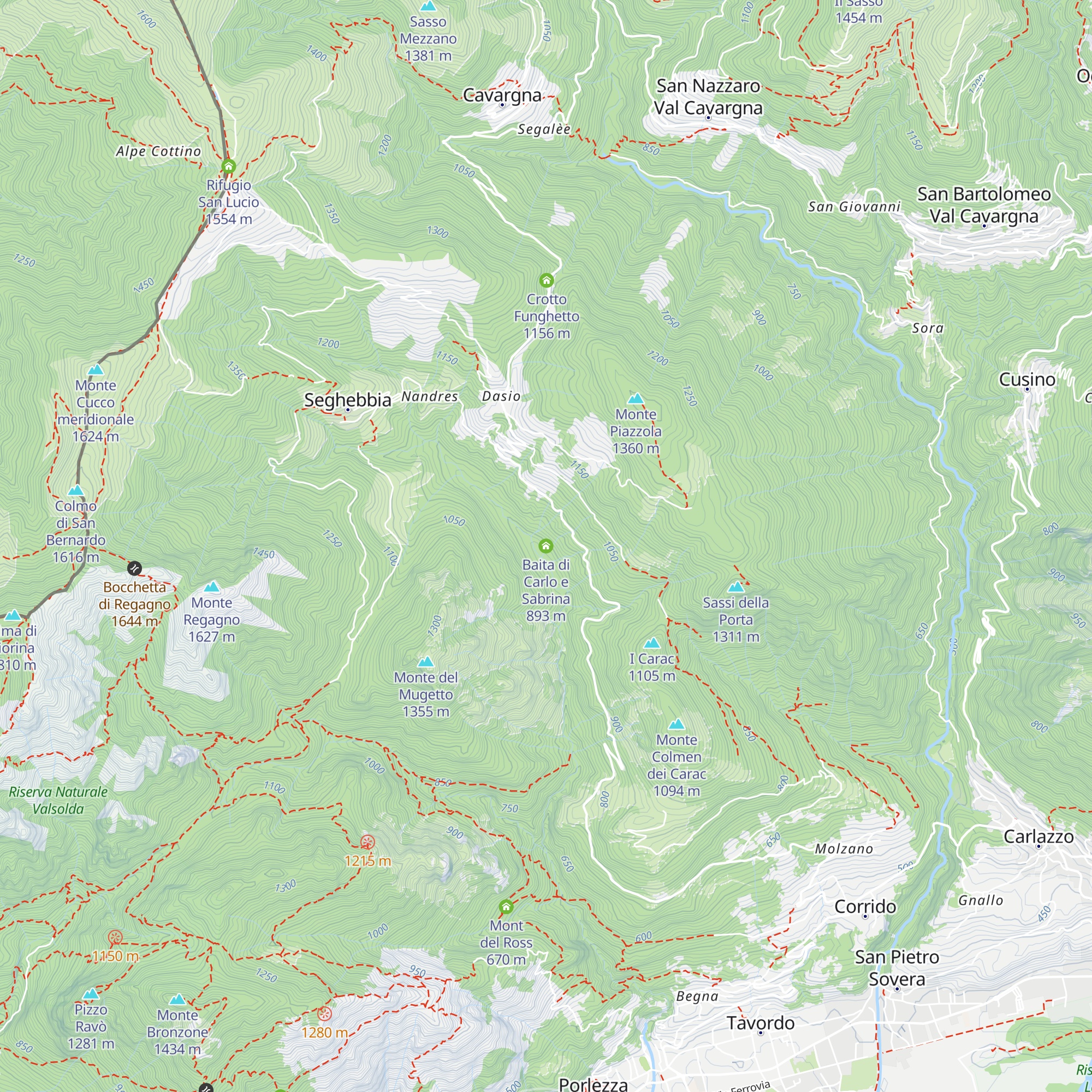 Baita di Carlo e Sabrina map