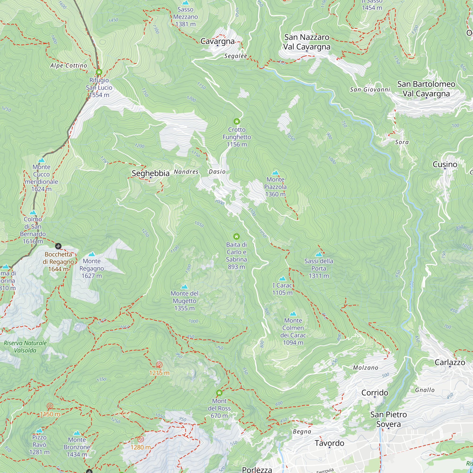 Baita di Carlo e Sabrina map