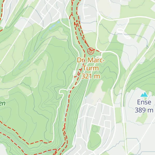 Map of Helenental-Alm
