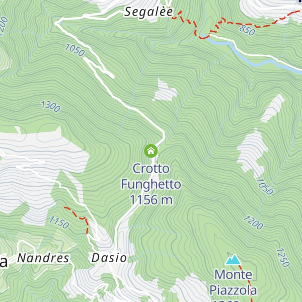 Map of Crotto Funghetto