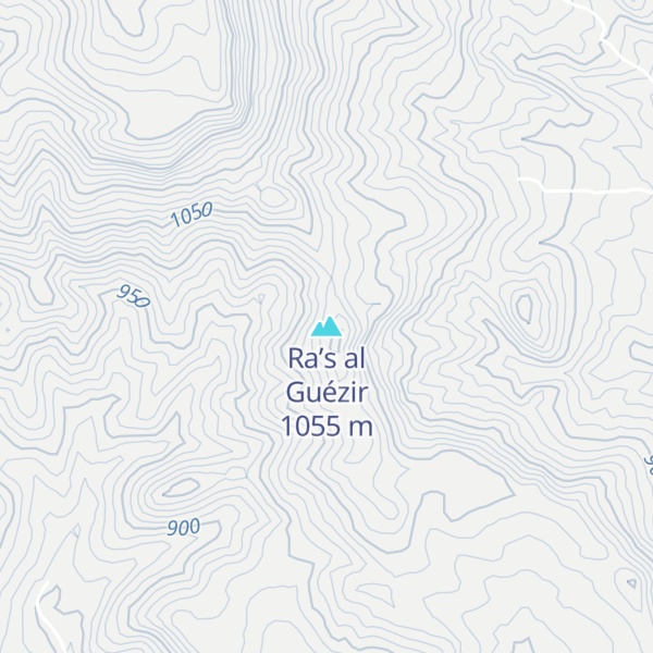 Map of Ra’s al Guézir