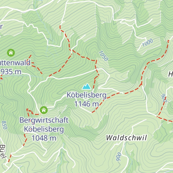 Map of Köbelisberg