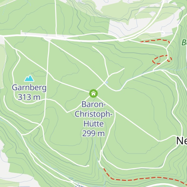 Map of Baron-Christoph-Hütte
