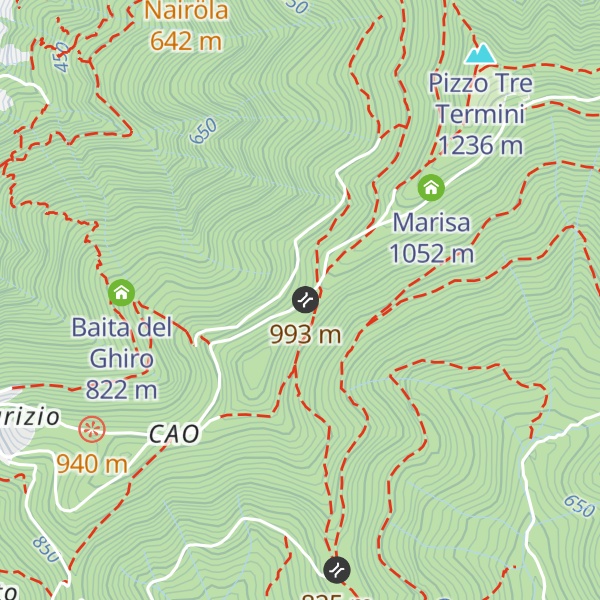 Map of Baita Carla