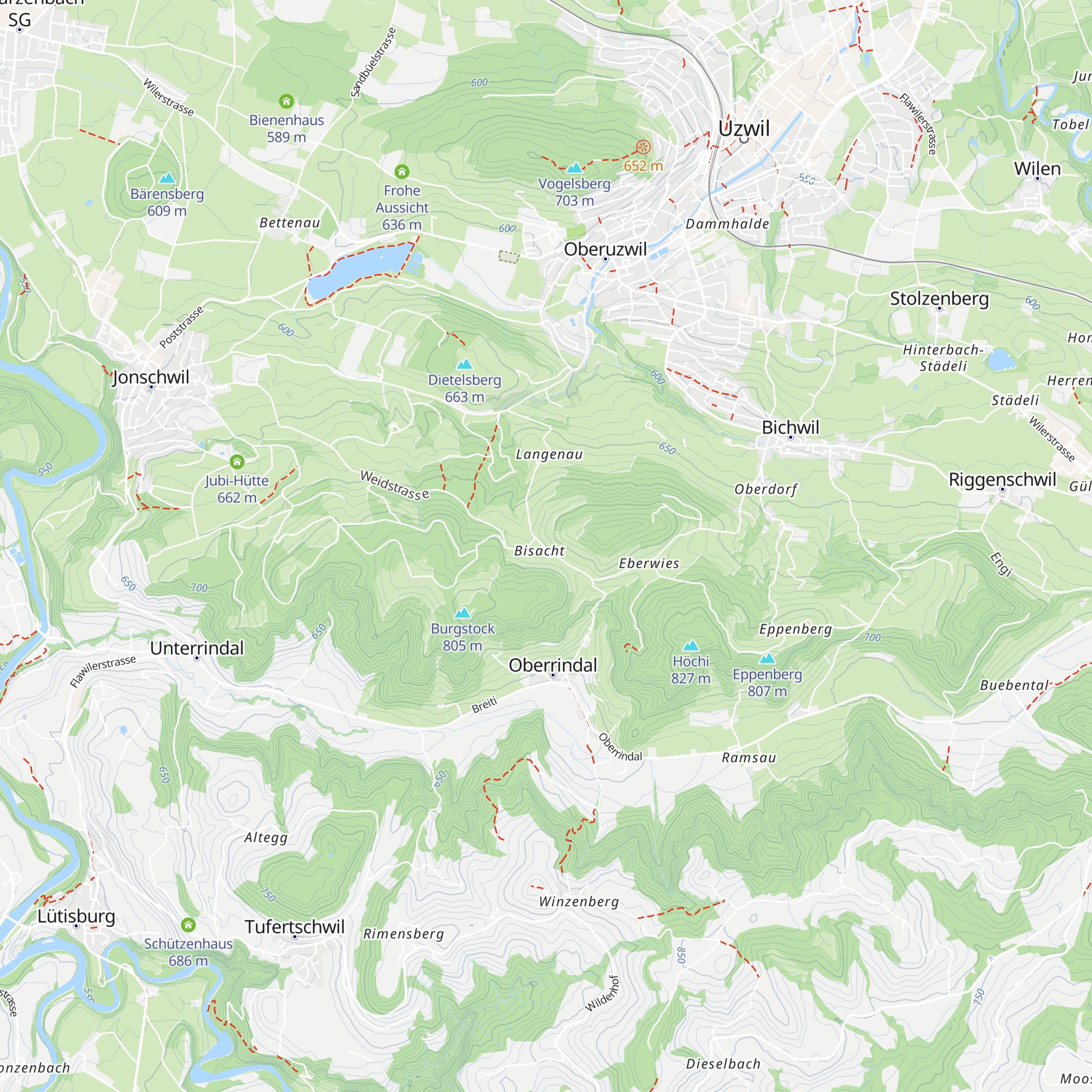 Wohnheim Bisacht map