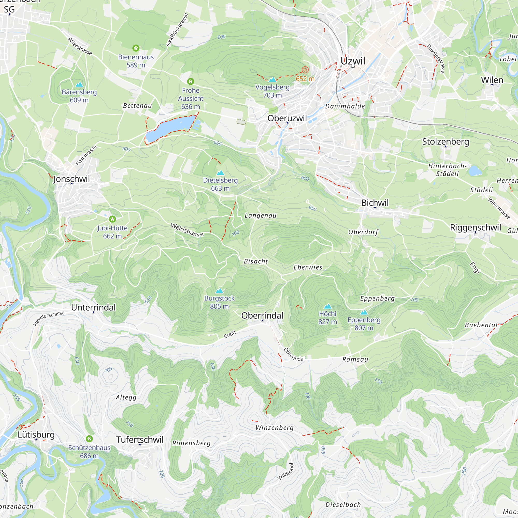 Wohnheim Bisacht map