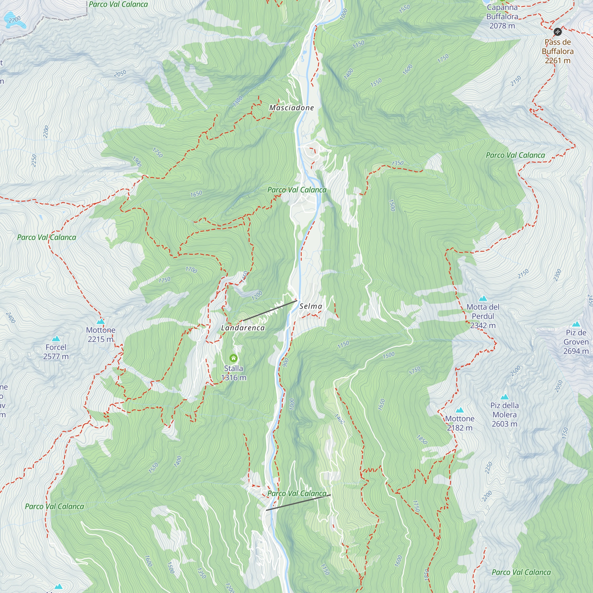 Al Pont map