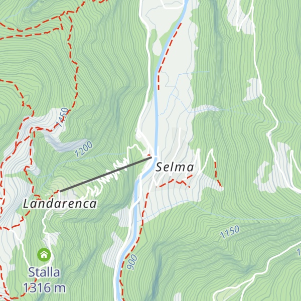 Map of Al Pont