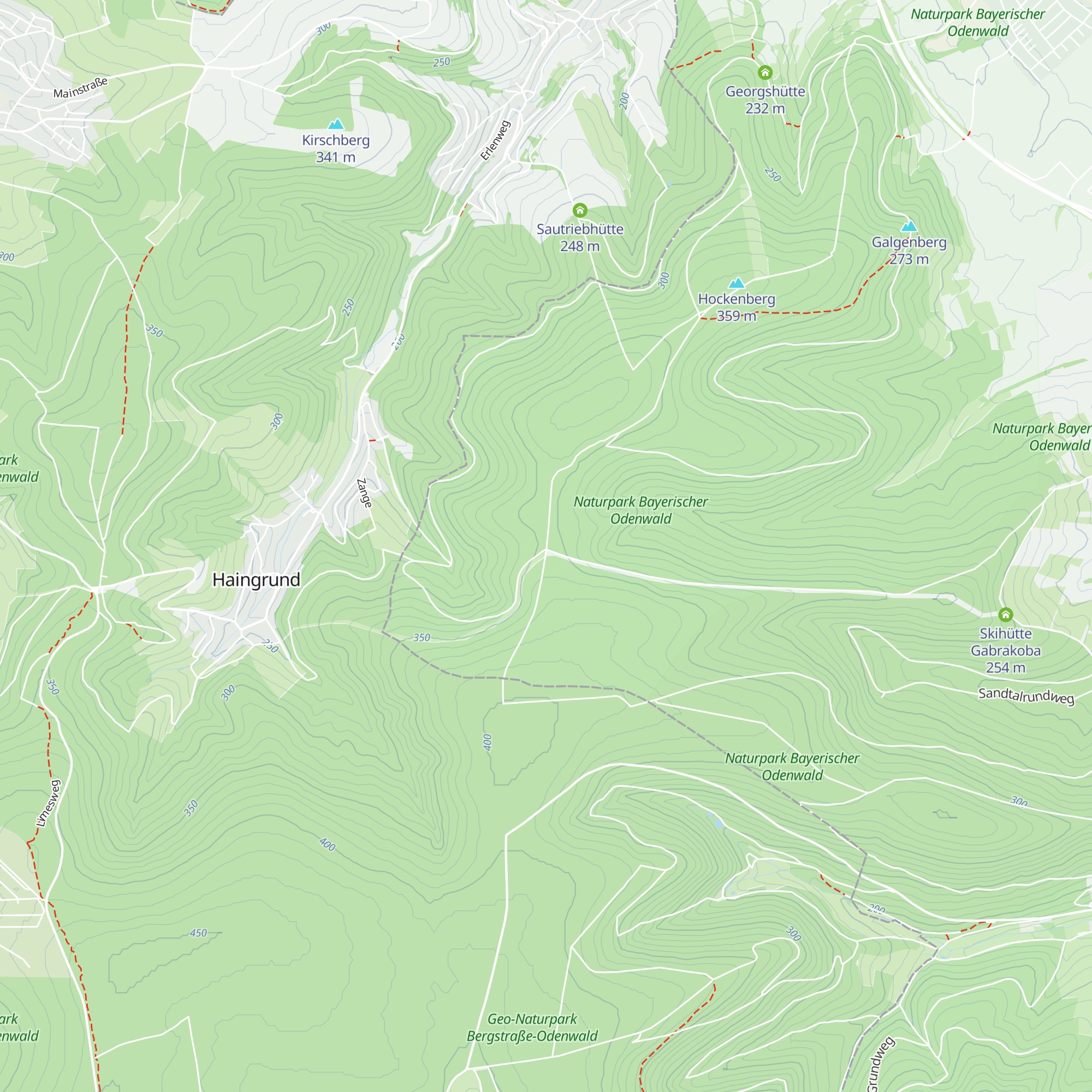 Grüne Hütte map