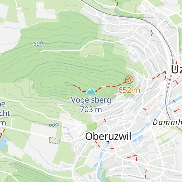 Map of Vogelsberg