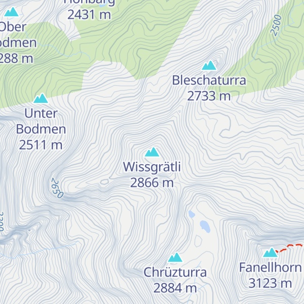 Map of Wissgrätli