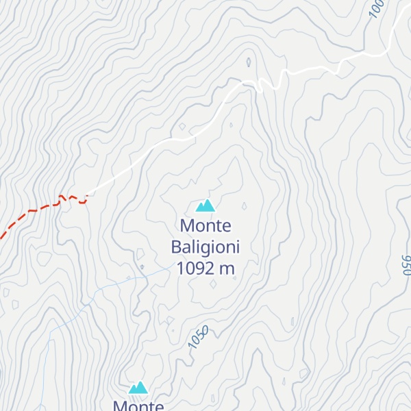 Map of Monte Baligioni