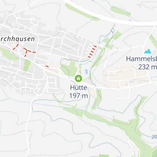 Map of Hütte