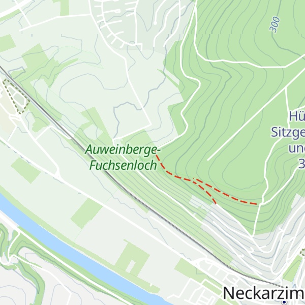 Map of Neckarelzer Waldhütte