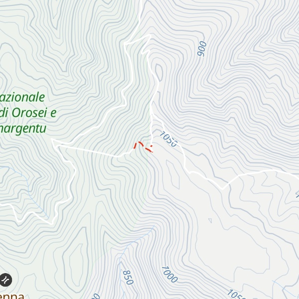 Map of Bruncu Sant'Elias