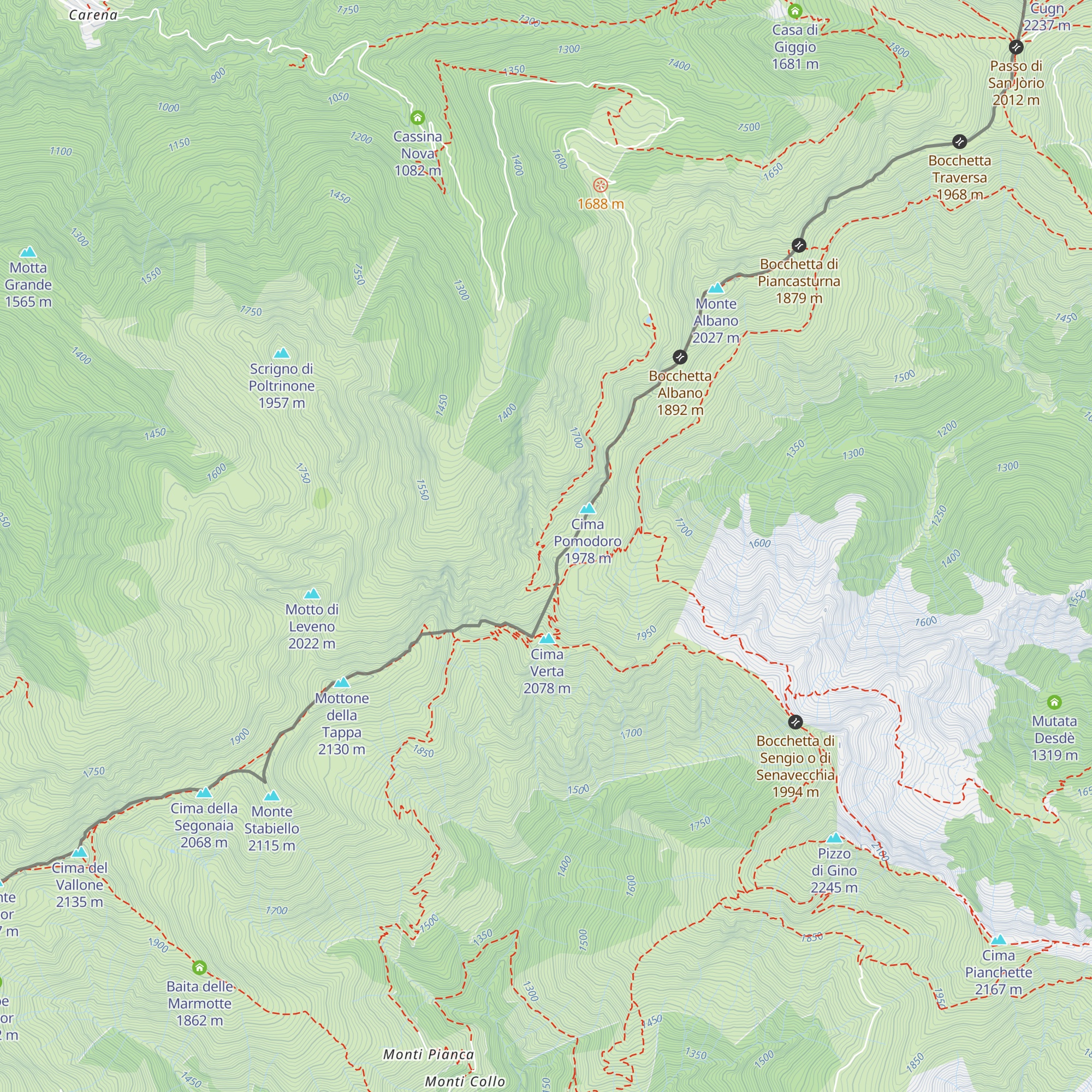 Ex caserma militare svizzera map