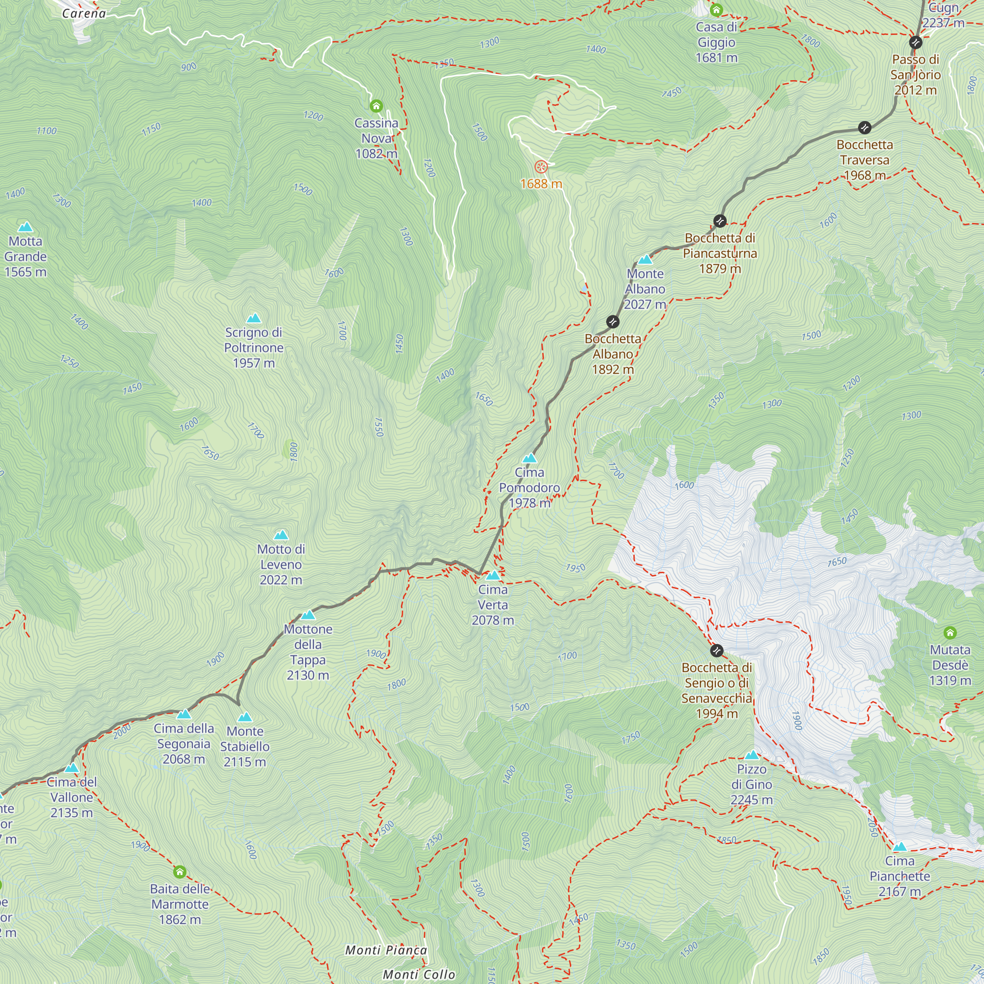Ex caserma militare svizzera map