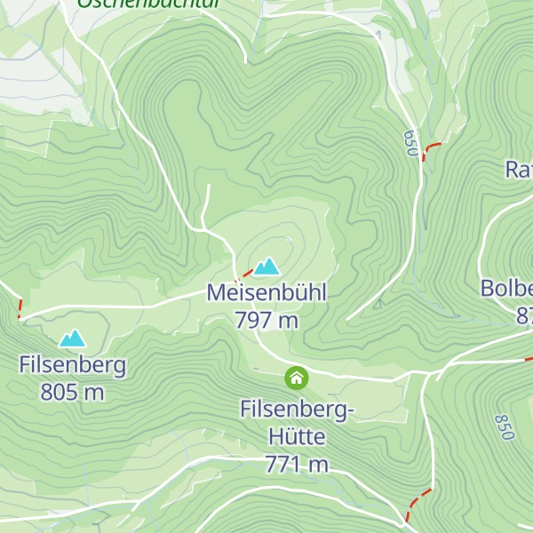 Map of Meisenbühl