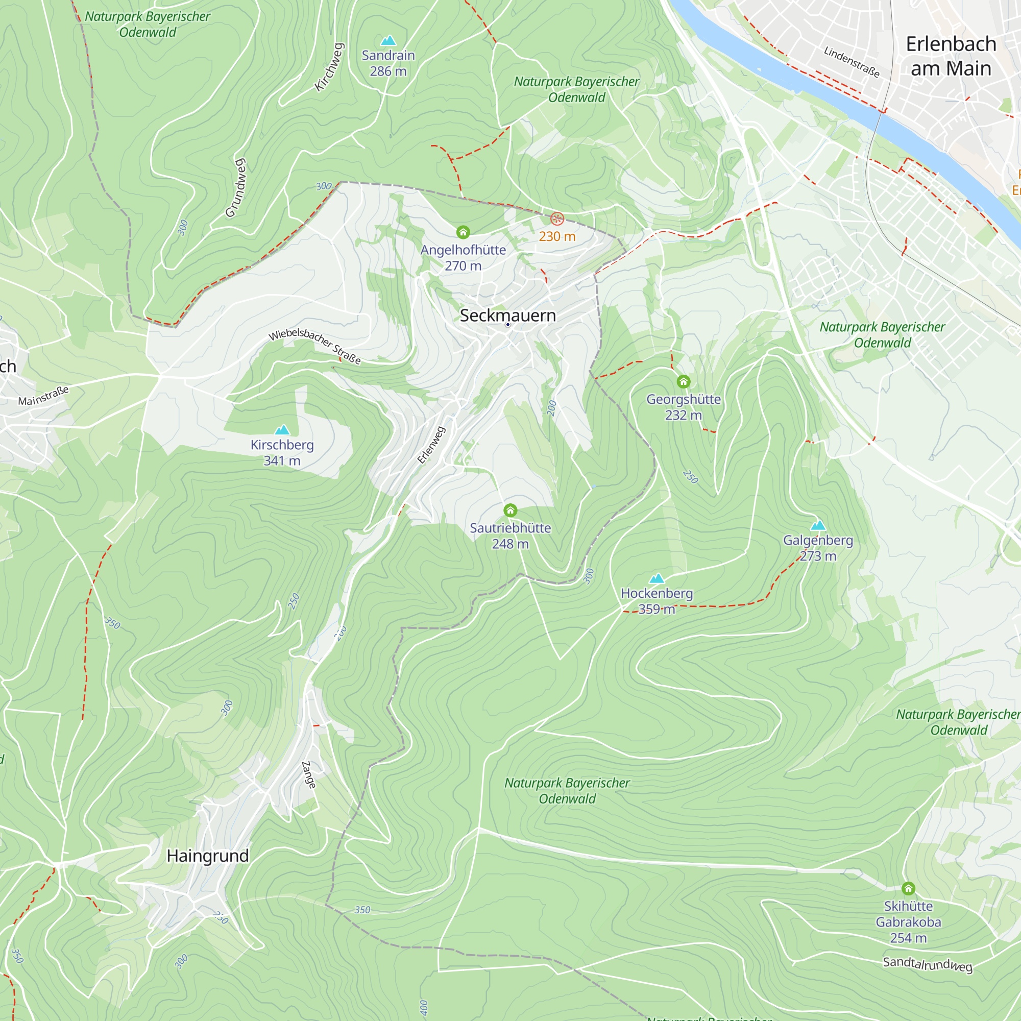 Sautriebhütte map