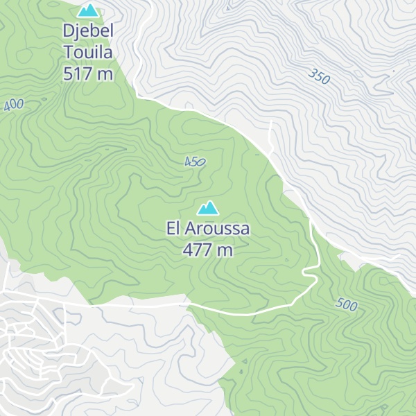 Map of El Aroussa