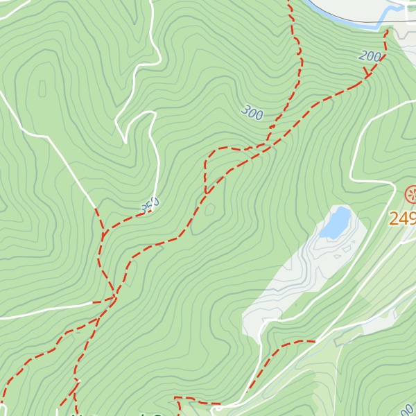 Map of Giftiger Berg