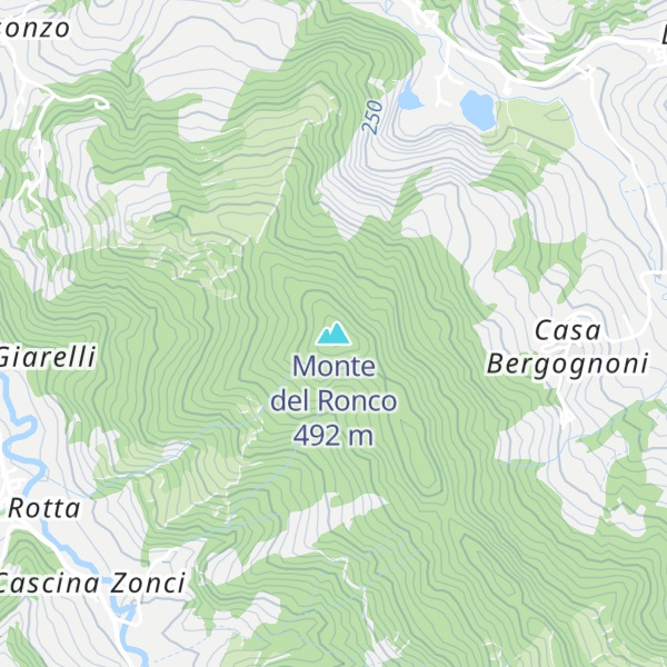 Map of Monte del Ronco