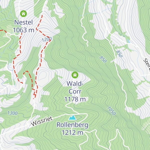 Map of Wald-Corr