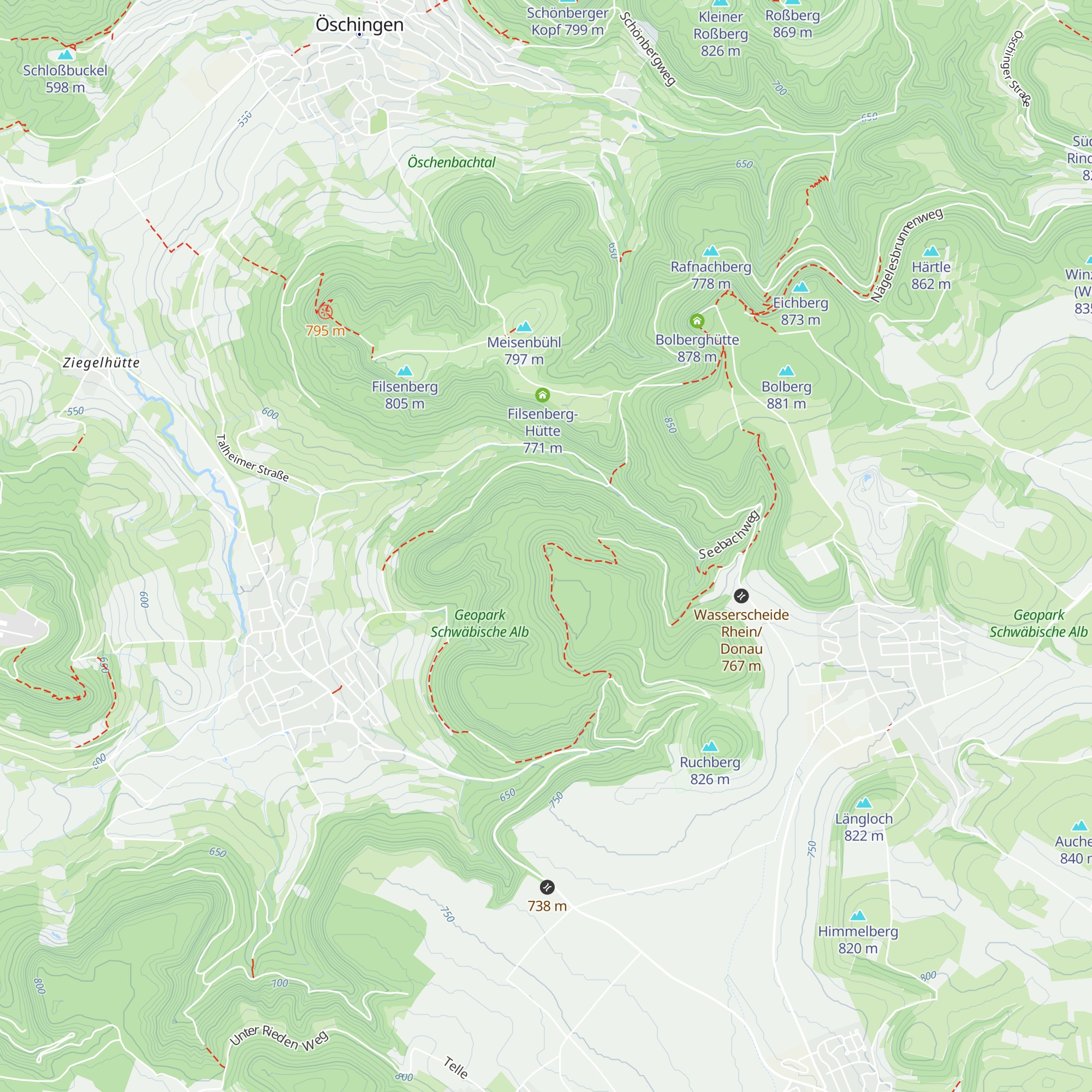 Riedernberghütte map