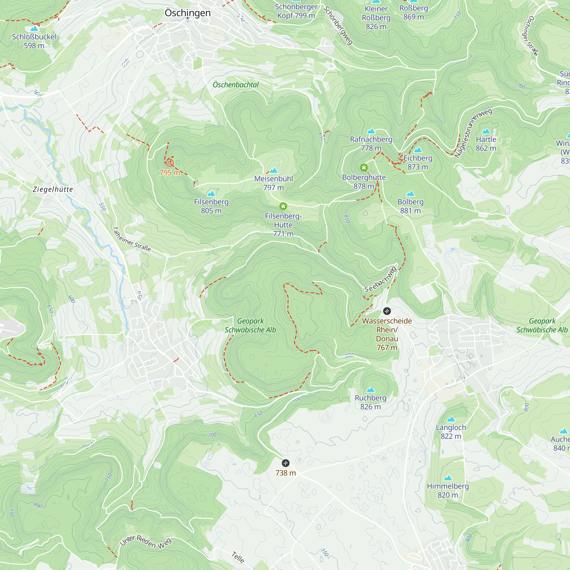 Riedernberghütte map