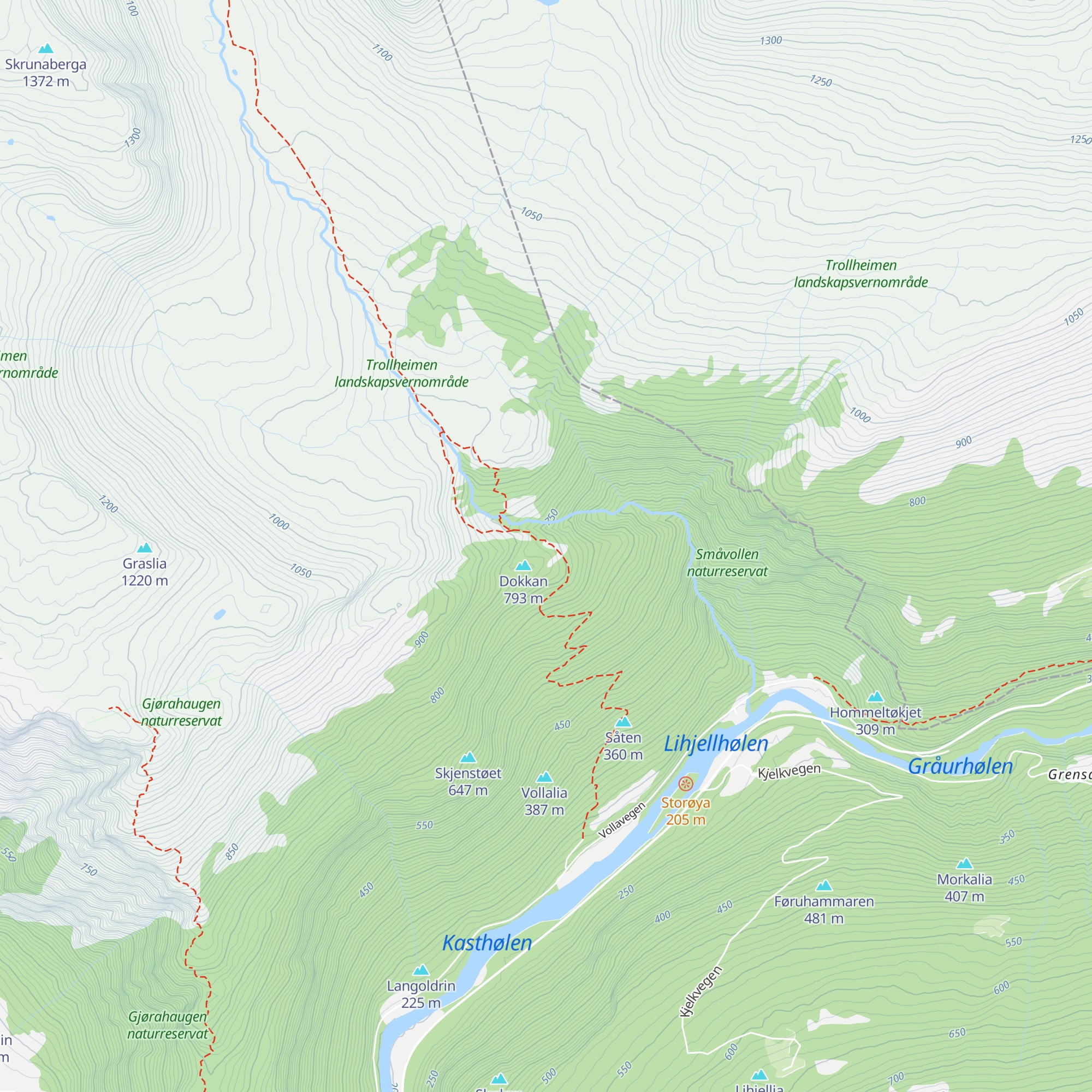 Vollasetra map