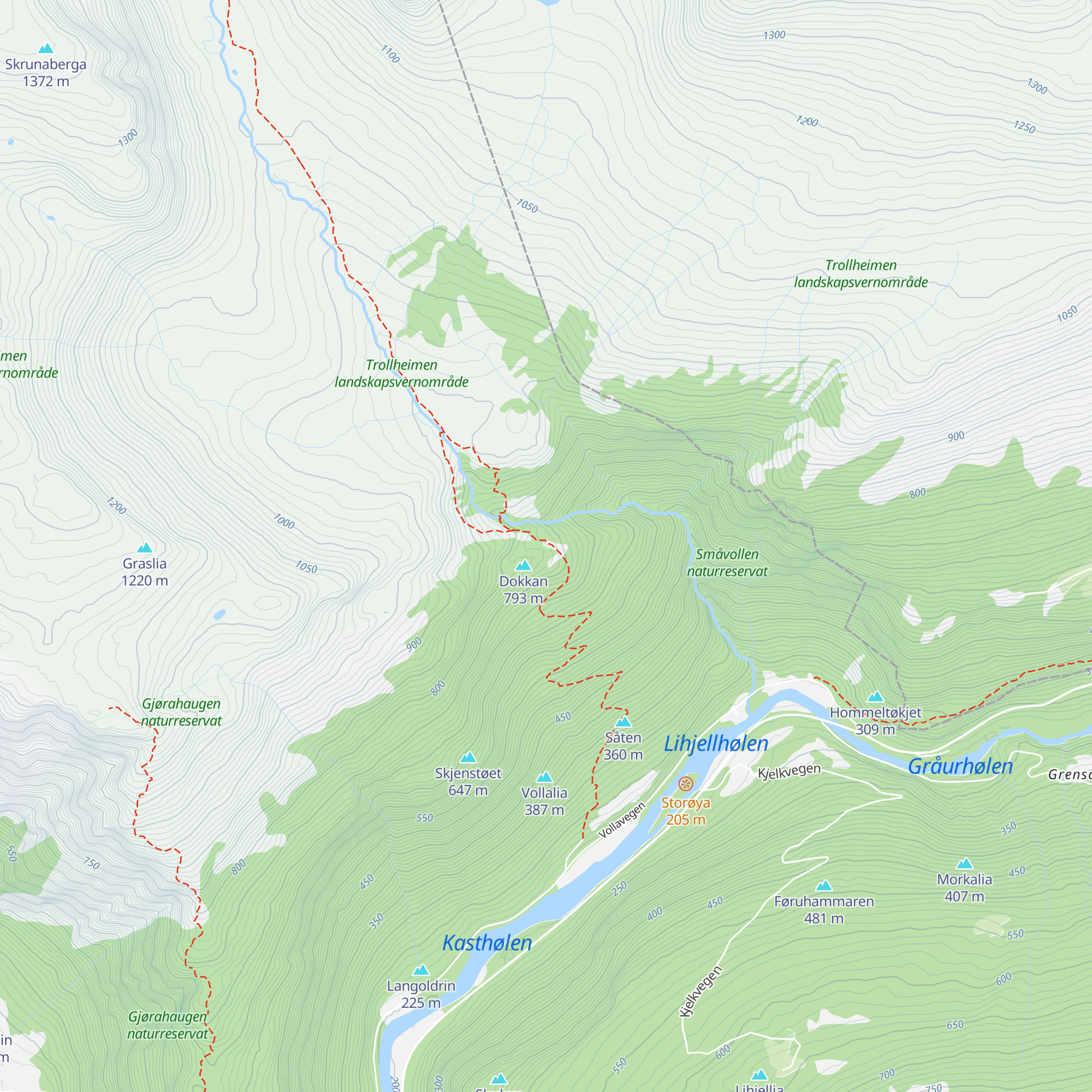 Vollasetra map
