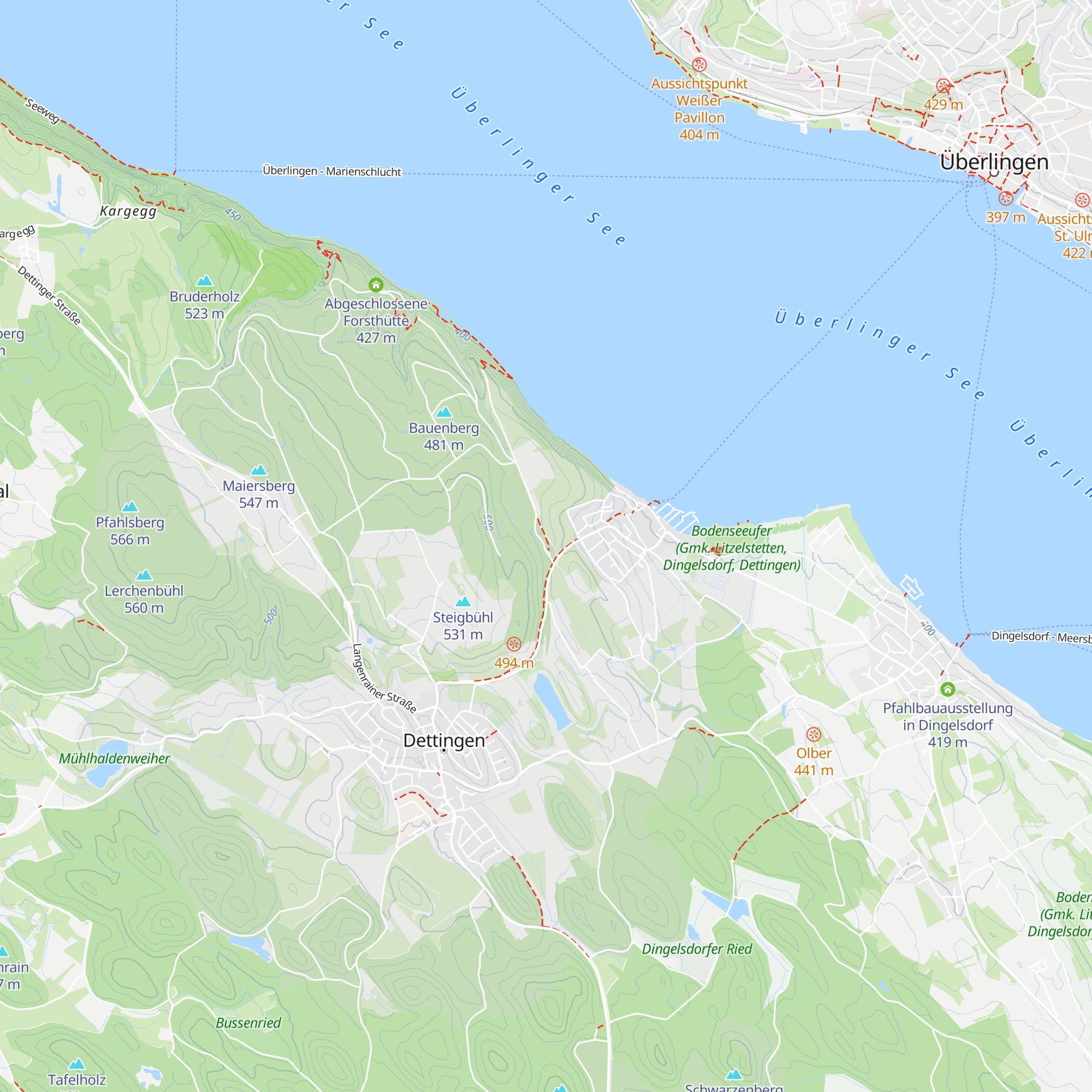 Eulenbach-Hütte map