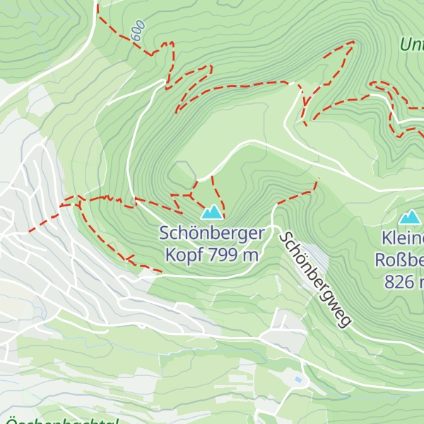 Map of Schönberger Kopf