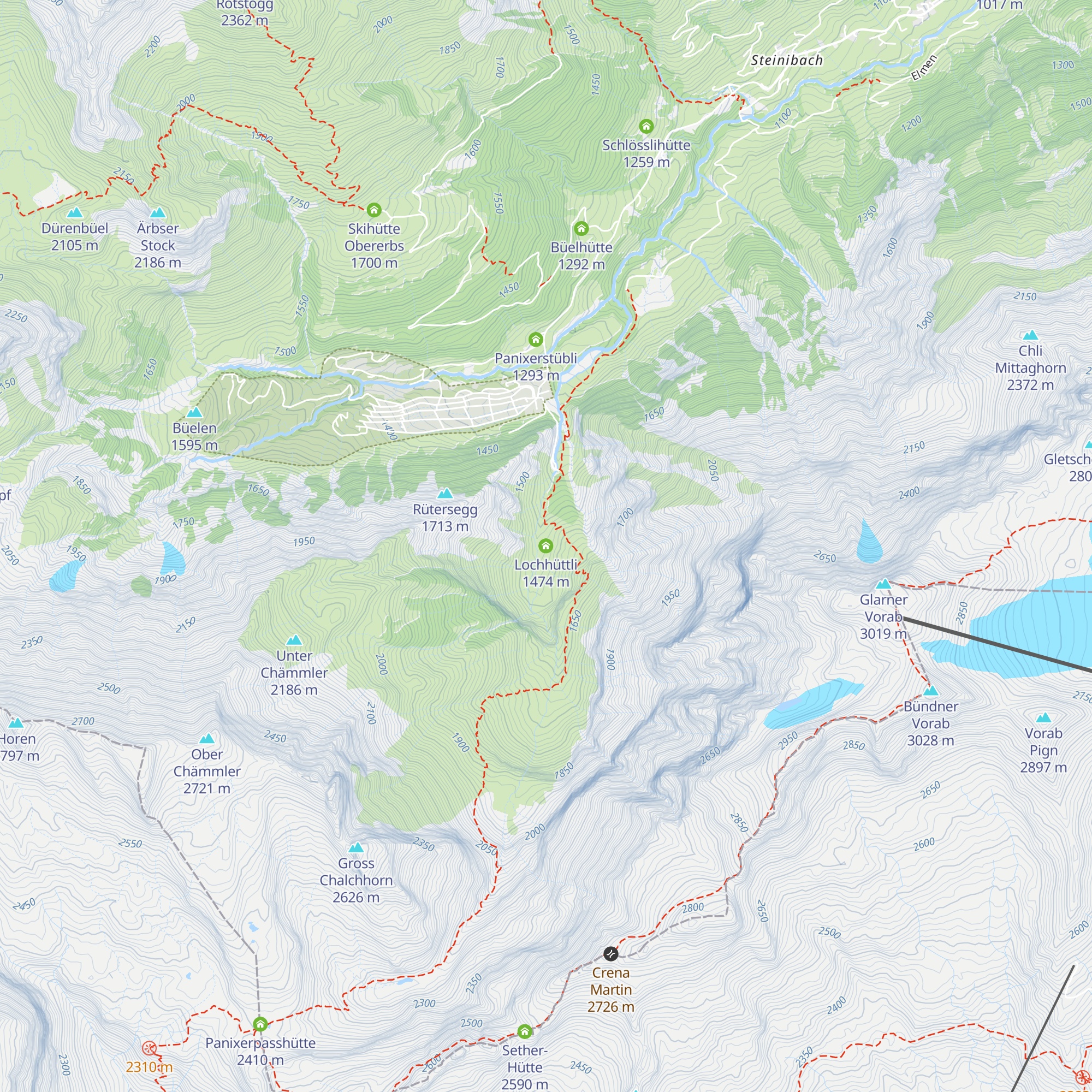 Lochhüttli map