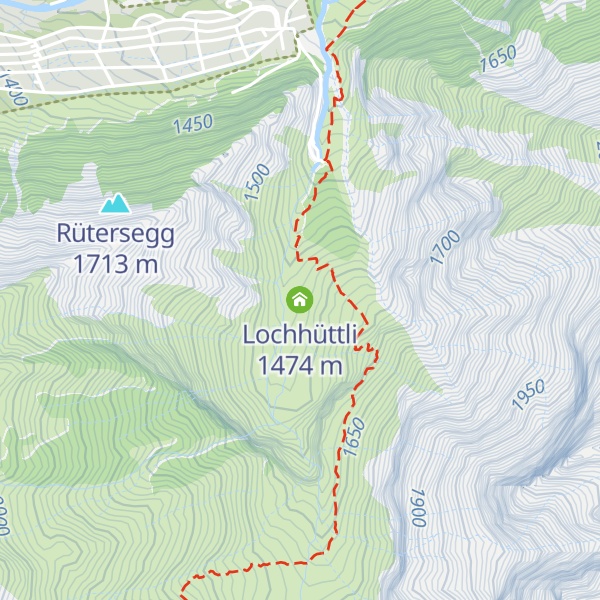 Map of Lochhüttli