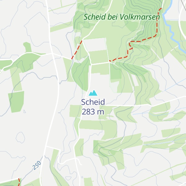 Map of Scheid