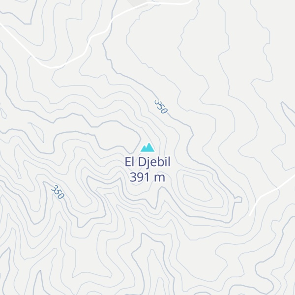 Map of El Djebil