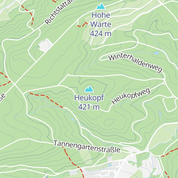 Map of Heukopf