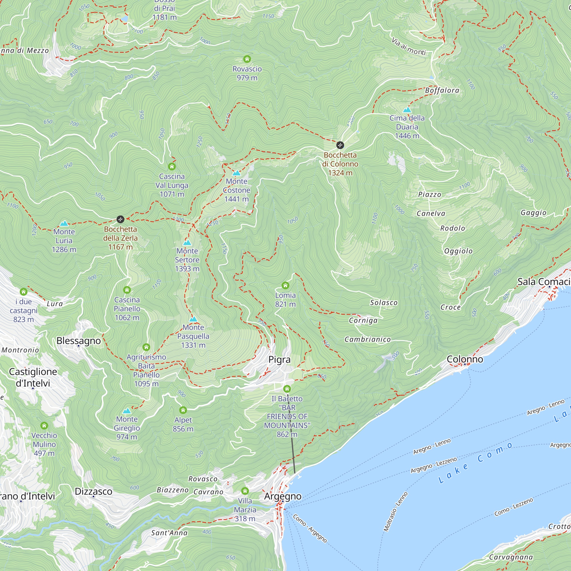 Lomia map